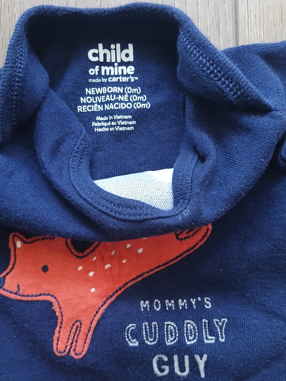 Newborn Baby Boy Clothing Bundle 5 Pieces Carter's Baby Gap Children's Place 0-3 - Picture 9 of 11